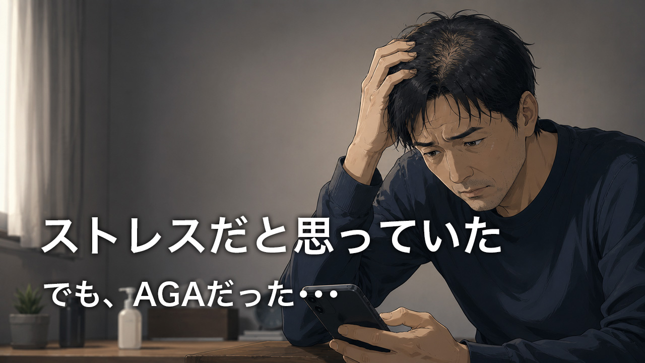 薄毛とストレスの関係